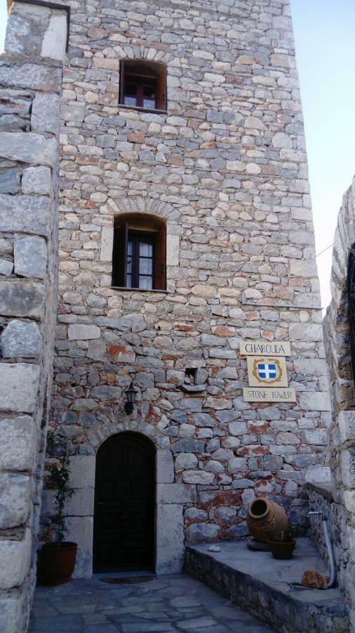 Апартаменты Charouda Stone Tower Pyrgos Dirou Экстерьер фото
